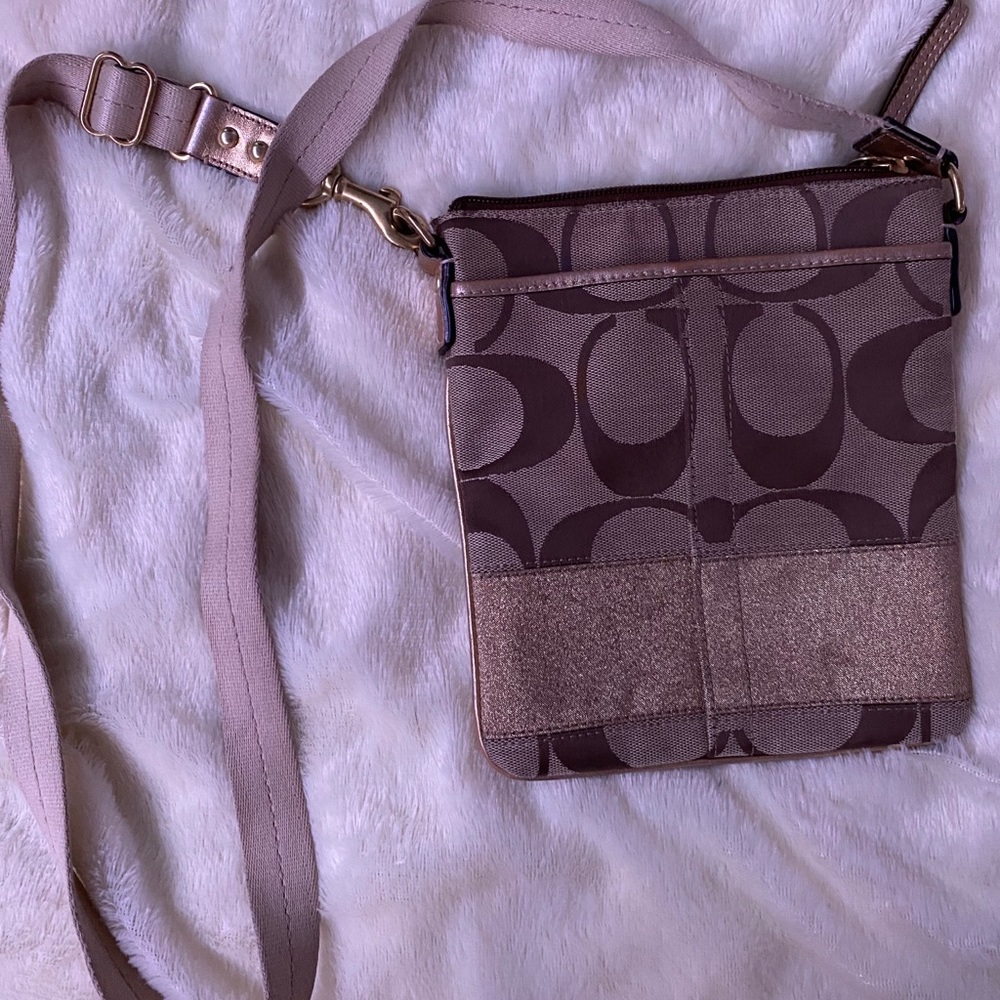 Coach cross body bag